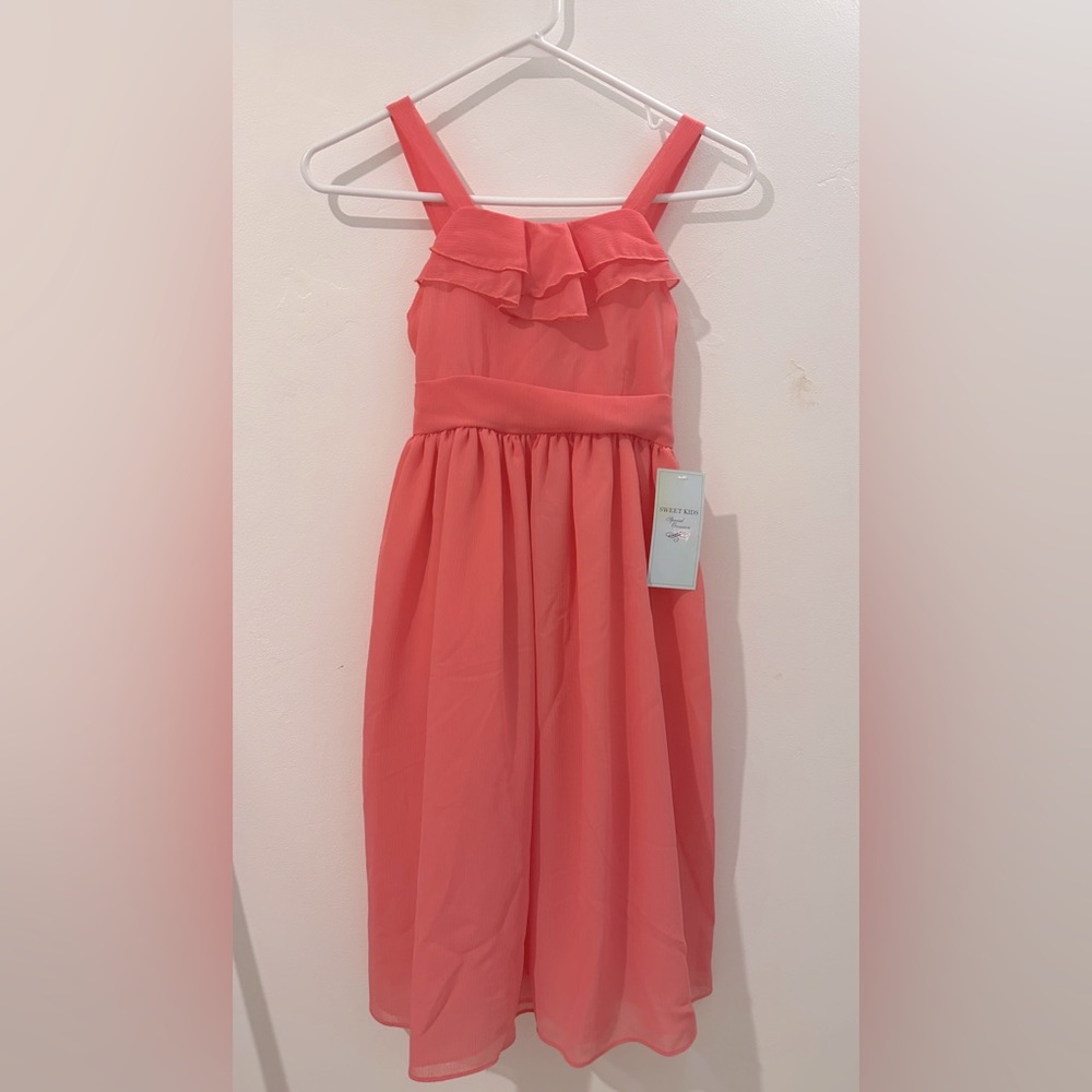 Sweet Kids Girl’s Light Pink Formal Dress Size 12